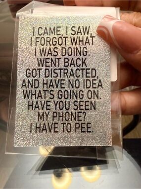 Sparkling Silver sticker